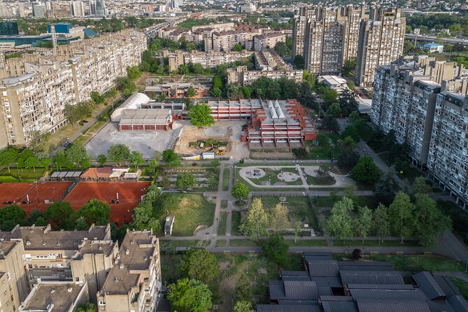 Architecture of New Belgrade - Brutalism Decoded - A drive past the Government Building