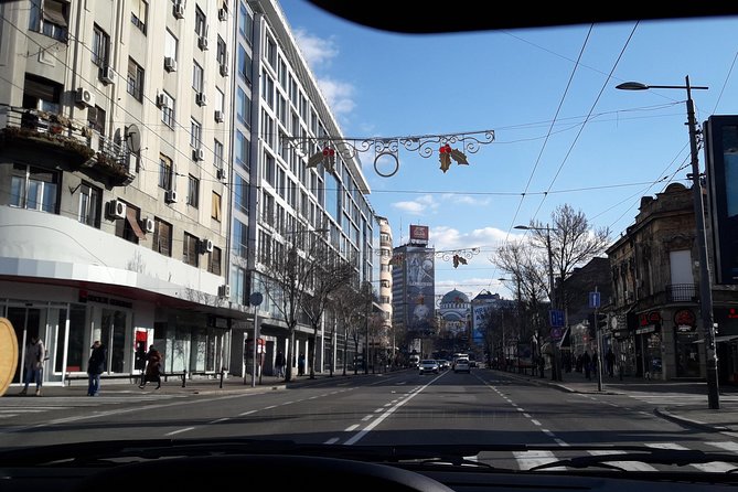 Belgrade sightseeing by car - Seeing Belgrade from a private car