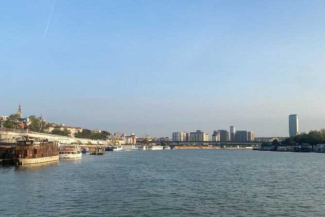 Belgrade Sunset Cruise w/ Live Tour Guide - Belgrade Fortress and the Victor Monument from below