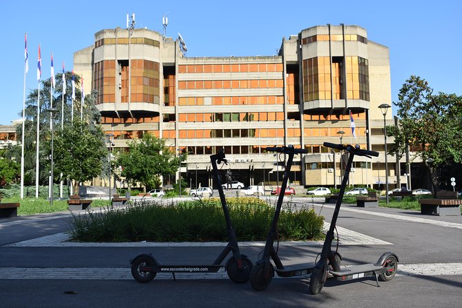 E-Scooter Communist Yugoslavia Tour - Why Genex Tower makes this ride worthwhile