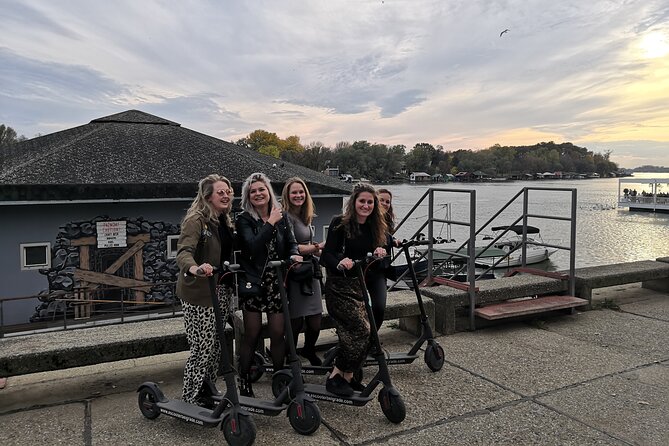 E-Scooter CRAFT BEER and BREWERY Tour - The fortress, lower town, and Belgrade Waterfront