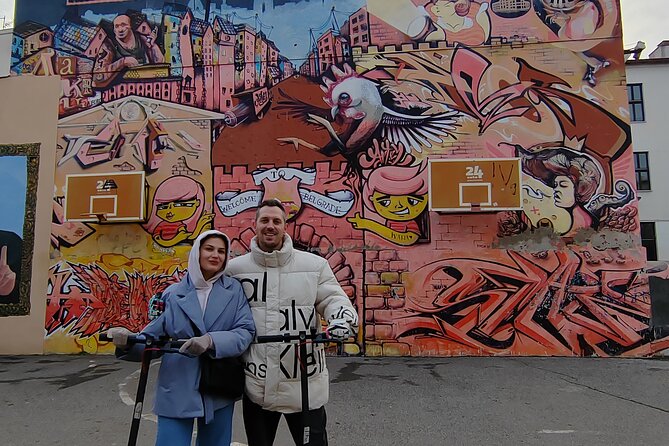 E-Scooter Street Art Tour - Why Belgrade works so well for a street art tour