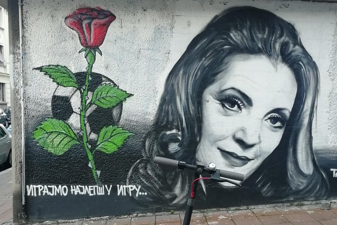 E-Scooter Street Art Tour - Dorćol Platz and the optional brewery stop