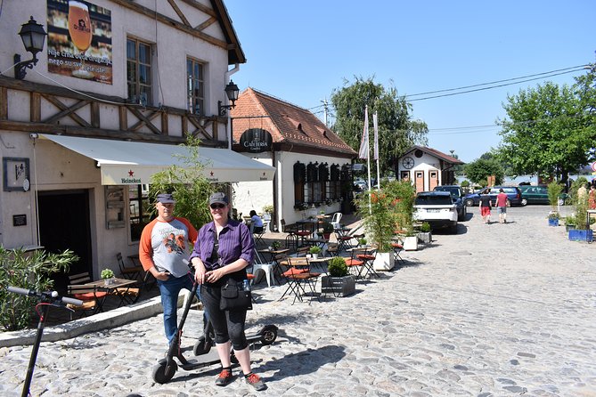 E-Scooter Zemun Tour - Zemun Park and the main street