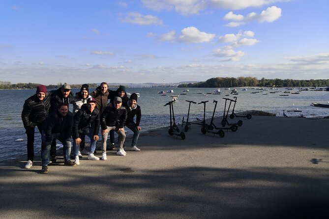 E-Scooter Zemun Tour - The Palace of Serbia and Novi Beograd’s monumental scale