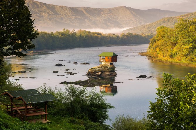 From Belgrade: Best of West (Drina House, Drvengrad & Sargan 8) - A quick view from the Gate of Podrinje