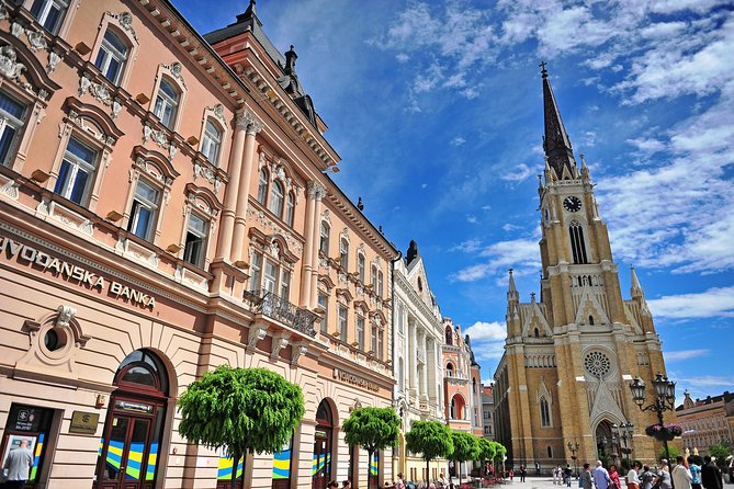 From Belgrade: Novi Sad and Sremski Karlovci Tour - Petrovaradin Fortress above the Danube