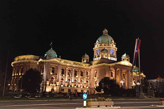 NATO Bombing of Belgrade Historical Tour - The National Assembly shows the state at the center of events