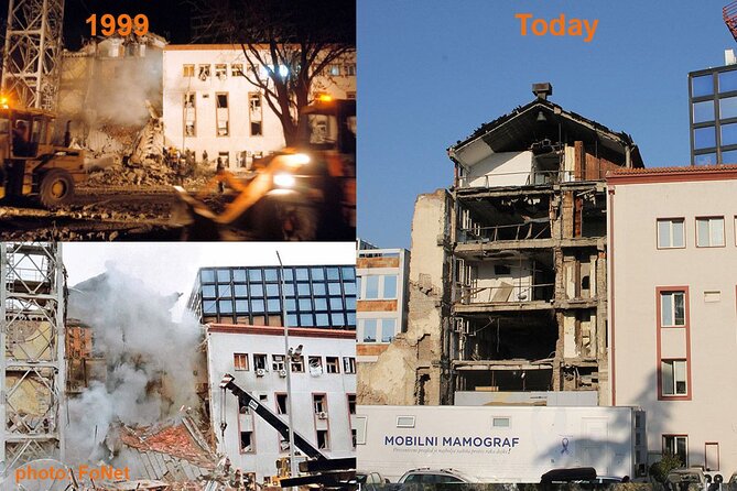 NATO Bombing of Belgrade Private Tour - The Ministry of Defence and the image of wartime Belgrade