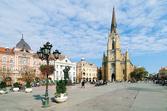 Novi Sad and Sremski Karlovci private tour with wine tasting - Petrovaradin Fortress and its Danube outlook