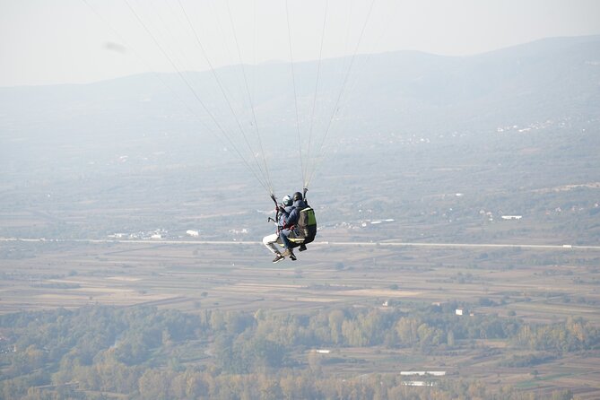 Paragliding Tandem Flight Experience in Sokobanja - Soko Grad from a new angle