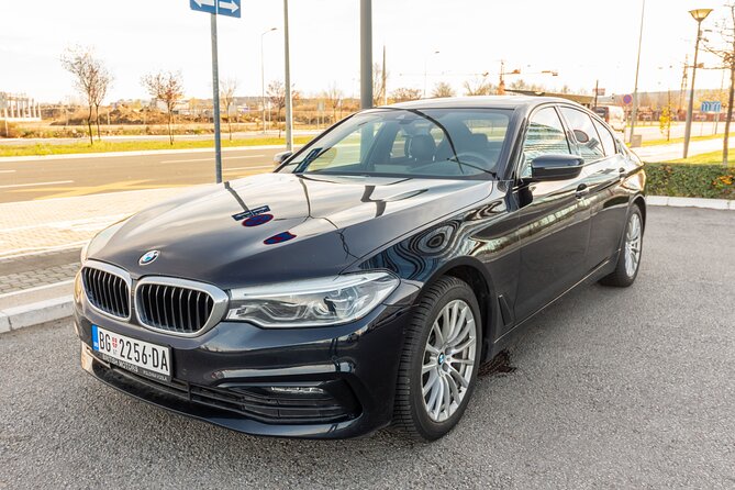 Private Limo Transfer from Beograd Airport to Belgrade downtown - English-speaking service, with one practical warning