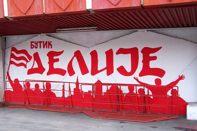 Private Red Star-Partizan Stadium Tour in Belgrade - Dorcol and Partizan Murals