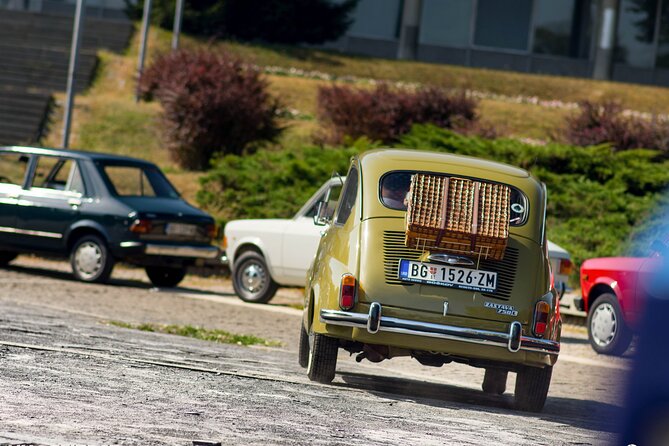 Tito and History Vintage Car Tour - Palata Srbije and the scale of socialist modernism